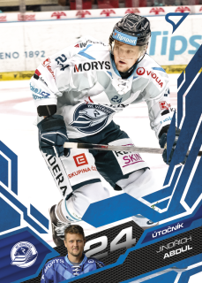 Jindřich Abdul  SportZoo  2025-26 II.serie Base Azure Blue č.339