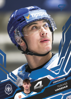 Tomáš Vandas  SportZoo  2025-26 II.serie Base Azure Blue č.348
