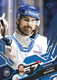 Dušan Žovinec  SportZoo  2025-26 II.serie Base Azure Blue č.349