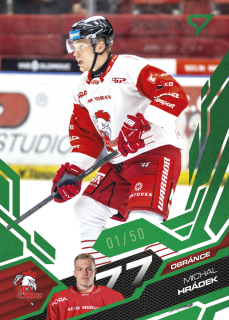 Michal Hrádek  SportZoo  2025-26 II.serie Base Green /50 č.353