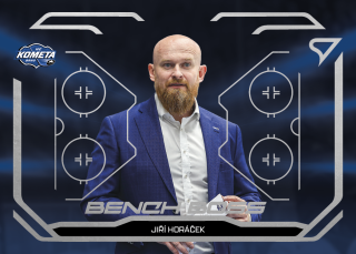 Jiří Horáček  SportZoo  2025-26 II.serie Bench Boss č.BB-01