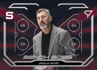 Jaroslav Nedvěd  SportZoo  2025-26 II.serie Bench Boss č.BB-03