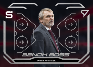 Patrik Martinec  SportZoo  2025-26 II.serie Bench Boss č.BB-04