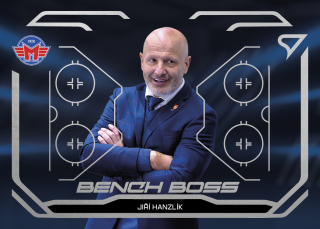 Jiří Hanzlík  SportZoo  2025-26 II.serie Bench Boss č.BB-08
