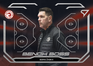 Boris Žabka  SportZoo  2025-26 II.serie Bench Boss č.BB-10