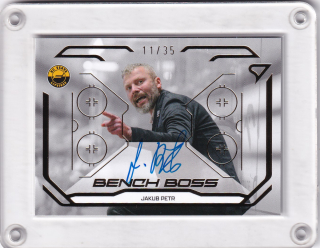 Jakub Petr  SportZoo  2025-26 II.serie Bench Boss AUTO /35 č.BB-11