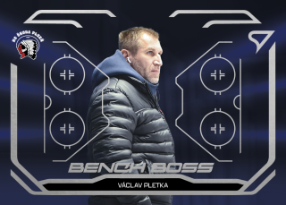 Václav Pletka  SportZoo  2025-26 II.serie Bench Boss č.BB-13
