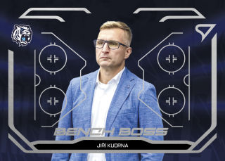 Jiří Kudrna  SportZoo  2025-26 II.serie Bench Boss č.BB-14