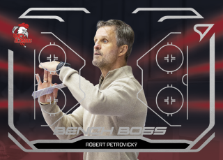 Róbert Petrovický  SportZoo  2025-26 II.serie Bench Boss č.BB-17