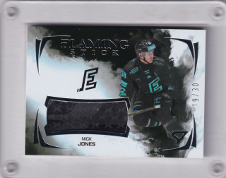Nick Jones  SportZoo  2025-26 II.serie Flaming Stick /30 č.FS-NJ