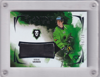 Steve Moses  SportZoo  2025-26 II.serie Flaming Stick /30 č.FS-SM