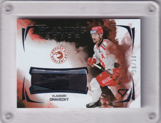 Vladimír Dravecký  SportZoo  2025-26 II.serie Flaming Stick /30 č.FS-VD