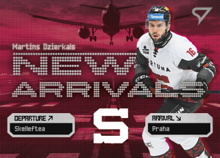 Martins Dzierkals  SportZoo  2025-26 II.serie New Arrivals č.NA-07