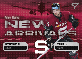 Adam Raška  SportZoo  2025-26 II.serie New Arrivals č.NA-08