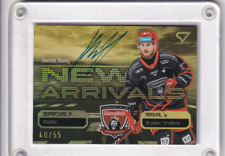 Denis Kusý  SportZoo  2025-26 II.serie New Arrivals AUTO /55 č.NA-12