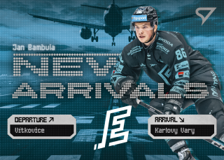 Jan Bambula  SportZoo  2025-26 II.serie New Arrivals č.NA-15