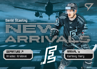 David Šťastný  SportZoo  2025-26 II.serie New Arrivals č.NA-18