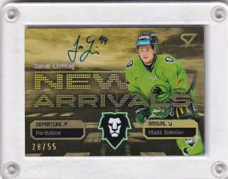 Jakub Lichtag  SportZoo  2025-26 II.serie New Arrivals AUTO /55 č.NA-21