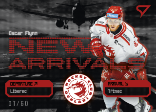 Oscar Flynn  SportZoo  2025-26 II.serie New Arrivals /60 č.NA-22