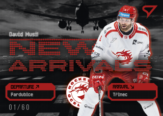 David Musil  SportZoo  2025-26 II.serie New Arrivals /60 č.NA-23