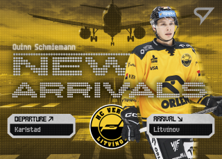 Quinn Schmiemann  SportZoo  2025-26 II.serie New Arrivals č.NA-26