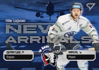Ville Lajunen  SportZoo  2025-26 II.serie New Arrivals č.NA-28