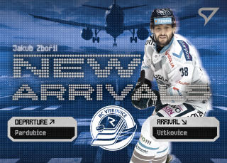 Jakub Zbořil  SportZoo  2025-26 II.serie New Arrivals č.NA-31