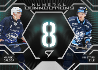 Ďaloga – Zile  SportZoo  2025-26 II.serie Numeral Connections č.NC-03