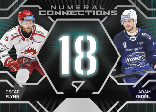 Flynn – Zbořil  SportZoo  2025-26 II.serie Numeral Connections č.NC-07