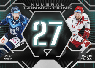 Hrivík – Růžička  SportZoo  2025-26 II.serie Numeral Connections č.NC-12