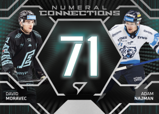 Moravec – Najman  SportZoo  2025-26 II.serie Numeral Connections č.NC-15
