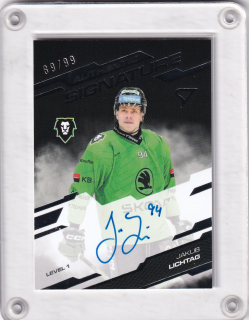 Jakub Lichtag  SportZoo  2025-26 II.serie Authentic Signature Level 1 xx/99 č.SL1-LI