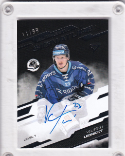 Vojtěch Lednický  SportZoo  2025-26 II.serie Authentic Signature Level 1 xx/99 č.SL1-VL
