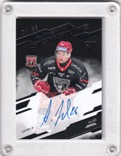 Aleš Jergl  SportZoo  2025-26 II.serie Authentic Signature Level 2 xx/69 č.SL2-AJ