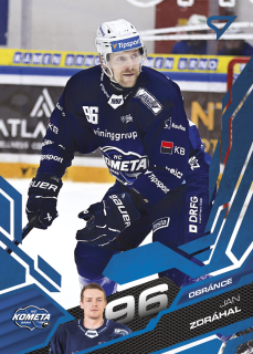 Jan Zdráhal  SportZoo Tipsport ELH 2025/26 III. PO  Azure Blue č.361