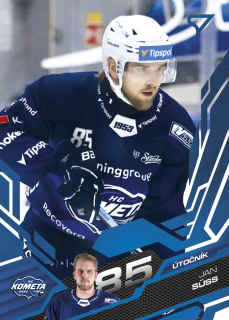 Jan Süss  SportZoo Tipsport ELH 2025/26 III. PO  Azure Blue č.364