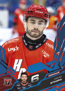 David Sýkora  SportZoo Tipsport ELH 2025/26 III. PO  Azure Blue č.381