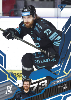 Radek Číp  SportZoo Tipsport ELH 2025/26 III. PO  Azure Blue č.385
