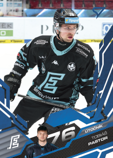 Tobiáš Pastor  SportZoo Tipsport ELH 2025/26 III. PO  Azure Blue č.386