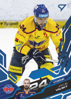 Jakub Valský  SportZoo Tipsport ELH 2025/26 III. PO  Azure Blue č.390