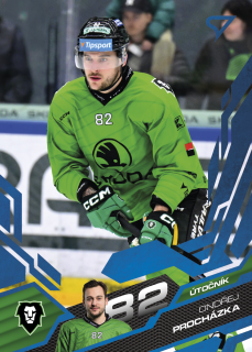 Ondřej Procházka  SportZoo Tipsport ELH 2025/26 III. PO  Azure Blue č.396