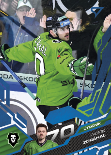 Patrik Zdráhal  SportZoo Tipsport ELH 2025/26 III. PO  Azure Blue č.397