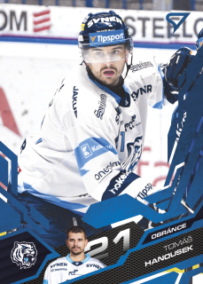 Tomáš Hanousek SportZoo Tipsport ELH 2025/26 III. PO Azure Blue č.409