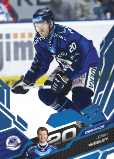 Josh Wesley SportZoo Tipsport ELH 2025/26 III. PO Azure Blue č.414