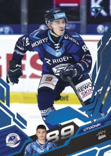 Jan Šír SportZoo Tipsport ELH 2025/26 III. PO Azure Blue č.417