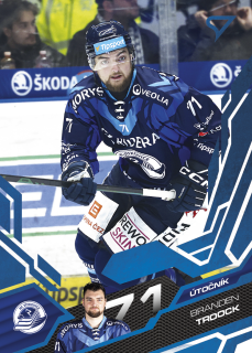Branden Troock SportZoo Tipsport ELH 2025/26 III. PO Azure Blue č.418