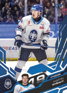 Martin Ryšavý SportZoo Tipsport ELH 2025/26 III. PO Azure Blue č.421