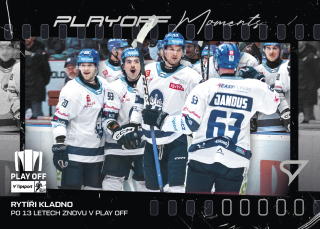 Rytíři Kladno SportZoo Tipsport ELH 2025/26 III. PO Play off Moments č.PM-01