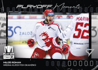 Miloš Roman SportZoo Tipsport ELH 2025/26 III. PO Play off Moments č.PM-06