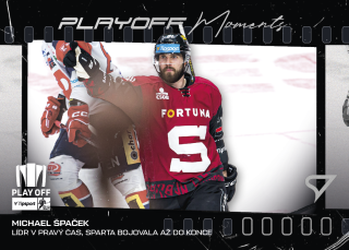 Michael Špaček SportZoo Tipsport ELH 2025/26 III. PO Play off Moments č.PM-19